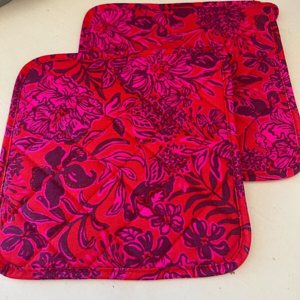 Lilly Pulitzer pot holders NWT